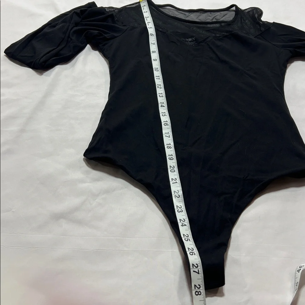Pumiey bodysuit with sheer panel size M - Picture 6 of 10